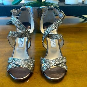 Sparkly heels perfect for the holiday season!